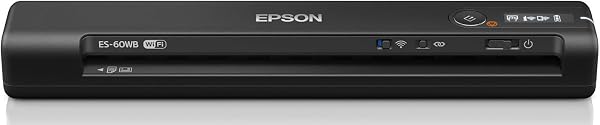 エプソン スキャナー ES-60WB (モバイル/A4/USB対応/Wi-Fi対応/ブラック) - 1