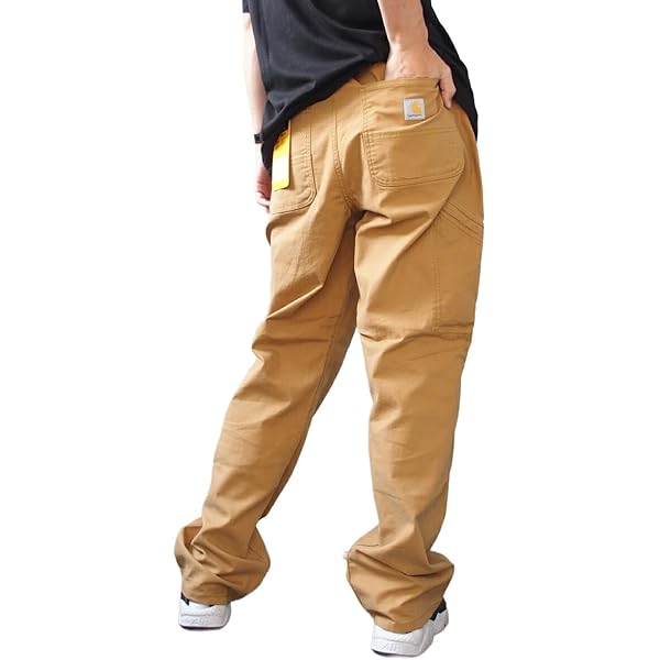 Amazon | Carhartt B159 大工用パンツ メンズ ゆったりフィット 5つの