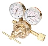 Victor Technologies 0781-2341 SR-350D-540 Heavy/Medium Single Stage Oxygen Regulator, 5-125 psig Del