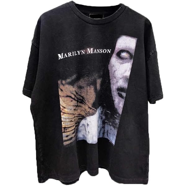 Amazon | マリリン・マンソンMarilyn Manson ロック 音楽 Tシャツ