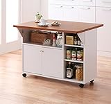 (日本製) バタフライ カウンターワゴン (clap) ホワイト