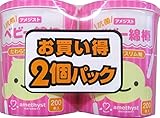 大衛 アメジスト 抗菌ベビー綿棒 200本入×2個
