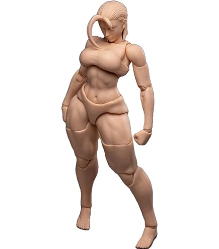 Amazon.co.jp: [Tbmodel] 鯨工坊 1/12 フィギュア 超可動 少女 ARIA 素