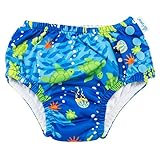 アイプレイ Iplay 水着 男の子用 オムツ機能付 スイムパンツ スイムウェア 701050-6304-45 ロイヤルブルータートルジャーニー Swim Wear Snap Reusable Abs