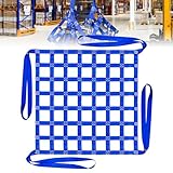 Dragnwin リフティングネット 吊り上げワークギア 300kg 1m*1m 安全リフティングネット 貨物ネット カーゴネット 貨物ネットホイスト 吊り具 パレットカーゴネット