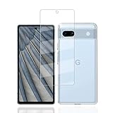 【1枚ガラスフィルム+1枚TPUソフトシェル】対応Google Pixel 7a 用の フィルム 液晶保護 Google Pixel 7a 用の フィルム 強化ガラス 硬度9H 高透過率 気泡ゼロ 指紋防止 飛散防止For Google Pixel 7a ケース クリア TPU 耐衝撃 落下防止 専用保護 シリコン ケースGoogle Pixel 7a 用の ガラスフィルム + TPU セット