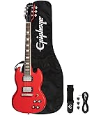 Amazon | Blitz ブリッツ エレキギター SGタイプ ワインレッド ソフト