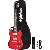 Amazon | Epiphone/Power Players SG Lava Red エピフォン