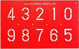 ヤマヨ(YAMAYO) マーキングシート 70mm MS70