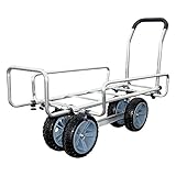 ミナトワークス アルミハウスカー (10インチ大型タイヤ仕様/コンテナ3個用/最大荷重80kg) MAC-80 [その他]