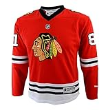 NHLユースBoys 8 – 20 Hossa M Blackhawks Playerレプリカジャージー レッド