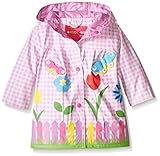Wippetteベビー女の子Lovely Garden Rainwear カラー: ピンク