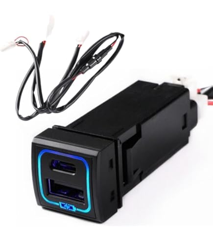 Amazon | ヴォクシー MZRA90W/95W R4/1- Dタイプ デュアル USBポート