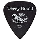 PICKBOY テリーゴールド GP-TG-TB/08 ギターピック (ティアドロップ) 20枚　1セット