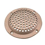 Perko Perko 6 "ラウンドブロンズStrainer Made in the USA / 0086006plb /
