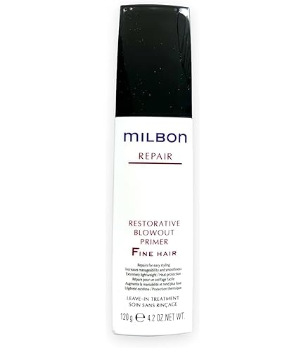Milbon Repair Restorative Blowout Primer Coarse Hair 4.2 oz
