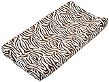 Carter's Velour Changing Pad Cover, Zebra by Carter's