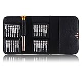 Ploarnovo 25in1　精密特殊ドライバーセット スマホ修理 プロ用 24ビット+1ホルダ キーケース型 コンパクト スクリュードライバー トルクス Y型 三角ネジ 五角ネジ　プラス マイナス