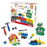 【学研公式特別セット】学研 Gakkenニューブロック たっぷり350 トンカチ2本セット (対象年齢2歳以上) 20種 350パーツ 83752