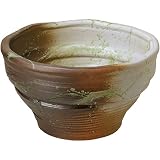 信楽焼　信楽BEST SELECTION　水鉢　白釉ビードロ流し　18号　全高31cm×幅55cm