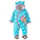 Zhhlinyuan Fashion Baby Kids Animal ブレーク Jumpsuit Bodysuit Flannel Clothes