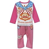 アンパンマン トロンプルイユ 長袖ロンパス カバーオール Anpanman ピンク◇80cm