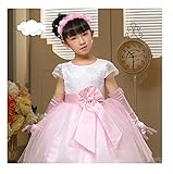プリンセスドレス、  子供プリンセスドレス、糸子供服、ベビードレス、女の子の衣装のイブニングドレス、チュチュ (1#85cm)