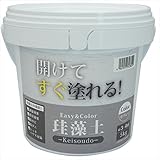ワンウィル:Easy&Color珪藻土 5kg グレー