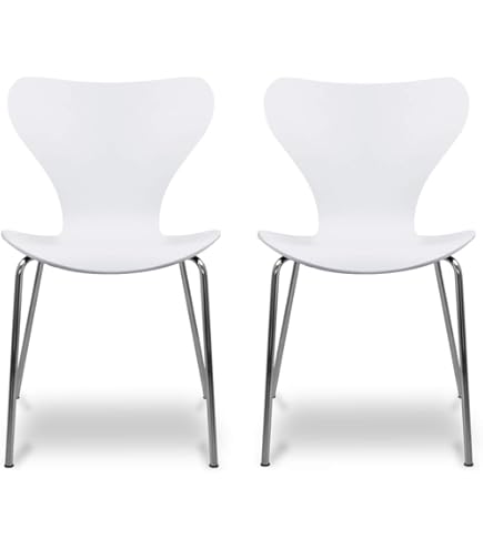 Amazon｜ANT CHAIR アントチェア ホワイト アルネ ヤコブセン リ