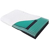 【正規品】ジェルトロン 枕 洗える「スーパー LOWα」 60×32cm （低め） 仰向き寝 横向き寝 高さ調節可能 体圧分散 頭部ケア 床ずれ対策 日本製 ストレッチキルト 枕カバー付き 箱入り ジェル枕 ゲル