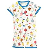 パジャマ 半袖 ベビー 男の子 前開きパジャマ 腹巻付 丸首 ハーフパンツ 寝巻き ホワイト-WH 90cm