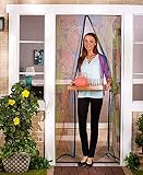 磁気ドア画面マジックメッシュインスタント磁気ドア家庭のパティオHands Free Instant 2pkバンドル
