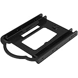 StarTech.com SSD / HDDマウンタ／3.5インチベイ用／1x 2.5インチSSDまたはHDD／工具不要／IDE、SAS、SATA、U.2対応／ハードディスク 変換マウントブラケット アダプター／ドライブベイ 簡単着脱 BRACKET