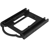 StarTech.com SSD / HDDマウンタ／3.5インチベイ用／1x 2.5インチSSDまたはHDD／工具不要／IDE、SAS、SATA、U.2対応／ハードディスク 変換マウントブラケット アダプター／ドライブベイ 簡単着脱 BRACKET125PT