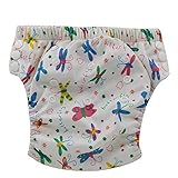 Ohbabyka Baby Training Pants Washable Reusable Nappy Diaper,Colorful Butterfly by OHBABYKA