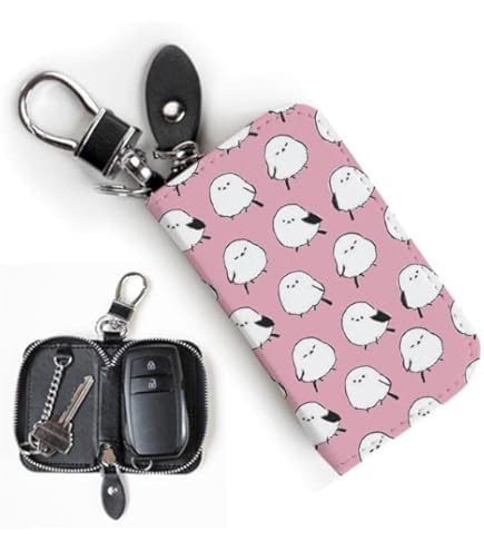 Amazon.co.jp: キーケース 三つ折り 鍵 ケース 4連キーホルダー