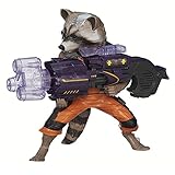 Guardians of The Galaxy Big Blastin' Rocket Raccoon Figure, 10 Inch