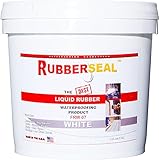 Rubberseal Liquid Rubber Waterproofing and Protective Coating - Roll On WHITE 2 GALLON by Inflow Sol