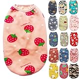 RIOSTUDIO 犬服 秋 冬 (S〜6XL) 犬の服 可愛い キャラクタータンクトップ 裏起毛 暖かい 猫服 防寒 ドッグウェア ペット服 ワンコ服 小型犬 中型犬 大型犬(③迷彩(カムフラージュ),XL)