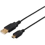 バッファロー BUFFALO USB2.0ケーブル (A to miniB) スリムタイプ ブラック 2m BSUAMNSM220BK