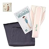 【きょうろまん付】トコちゃんベルトII（S：白色）＋厚手腹巻カラー（M丈60cm：グレー）【カラポカセット】