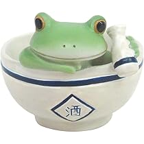 Amazon.co.jp: ダイカイコポー ほろ酔いのカエル 70554 幅4.3×奥行4×高