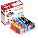 Tufuha BCI-381XL BCI-380XL キャノン 用 インク 380 381 純正 と併用可能 5色マルチパック 大容量タイプ Canon 対応 381 380 互換インクカートリッジ 対応機種：PIXUS TS6330 TS6130 TS6230 TS7330 TS7430 TR9530 TR8530 TR8630 TR703 インク
