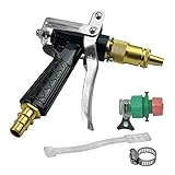 Copper Hose Nozzle Sprayer Accessories Water Cannons Kit For Garden Car Wash synthetic copper multi-