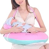Nunubee パウダーグリーン U型妊婦枕 妊婦抱き枕　授乳クッション U型ビッグサイズ 多機能 ハグピロー 寝心地サポート枕 横寝 昼寝 トラベルクッション 母の日 133*72cm
