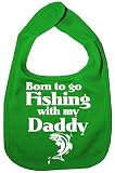 Dirty Fingers ACCESSORY ベビー・ボーイズ ベビー・ガールズ 0-18 Months グリーン DFBIBbornfishingdadGrn