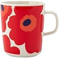 [ マリメッコ ] Marimekko マグカップ 063431-001 ホワイト／レッド Mug OIVA/UNIKKO MUG 2.5 dl white, red コップ 北欧 キッチン 食器 [並行輸入品]