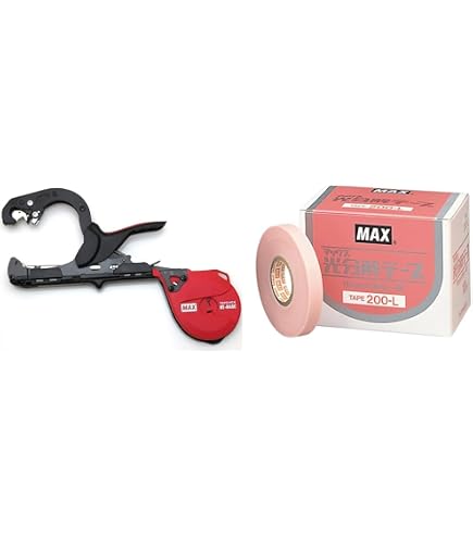 Amazon.co.jp: 【セット買い】マックス 楽らくテープナー HT-R45C +