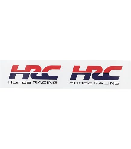 Amazon.co.jp: HRC (ホンダ・レーシング) 公式 ステッカー 耐候 転写
