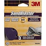 3M SandBlaster Sanding Discs, 80-Grit, 5-Inch, 8-Hole, 10-Pack [並行輸入品]